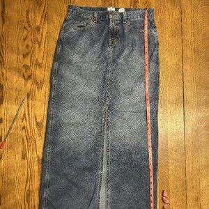 Vintage Calvin Klein Jean Skirt